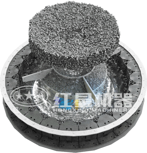 砂石破碎整形制砂機破碎物料細(xì)節(jié)展示