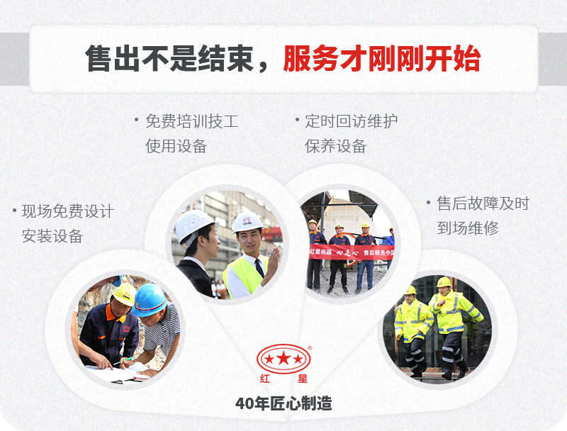 選擇紅星機器新型錘破碎石機，售后有保證
